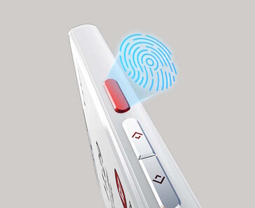 Ujjlenyomat-érzékelő a fedélzeten