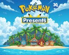 Pokémon Presents banner sziget-témával