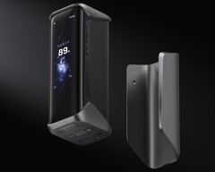 A Rapid Pro X Power Bank nagy kijelzővel és a cserélhető tartozékok támogatásával rendelkezik. (Kép forrása: EcoFlow)