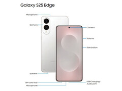 A Galaxy S25 Edge a hírek szerint 1200 euró fölött indul az eurózónában. (Kép forrása: via Evan Blass)