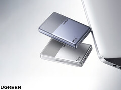 A Nexode Air 65W Slim ára Kínában körülbelül 19 dollár. A képen: egy promóciós fotó, amely a töltő két színváltozatát mutatja be.