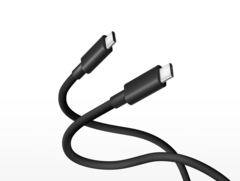 A Xiaomi USB-C fonott kábele (a képen) támogatja a 240 W-os gyorstöltést. (Kép forrása: Xiaomi)