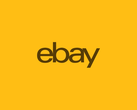 Az eBay logó sárga háttérrel