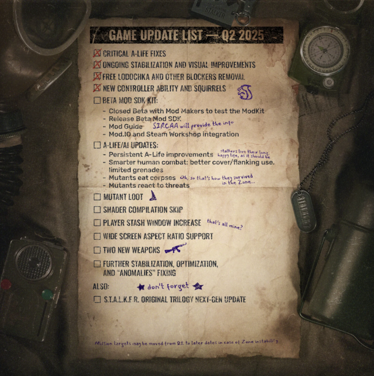 Az új frissítés összhangban van a korábban közzétett Q2 2025-ös ütemtervvel. (Kép forrása: GSC Game World)