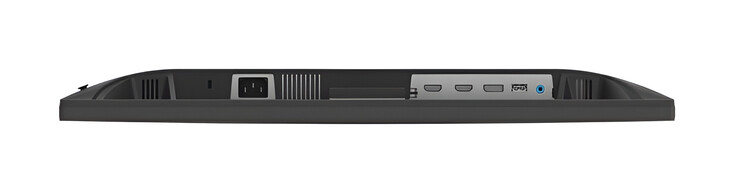 A bemeneti csatlakozók között egy DisplayPort és két HDMI-csatlakozó található.