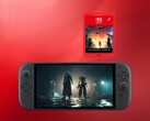 Final Fantasy 7 Rebirth a Switch 2 játékkulcs-kártyán és a konzolon (Kép forrása: Square Enix, Nintendo of America)