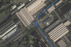 GPS Test: Samsung Galaxy S10+ - Roundabout
