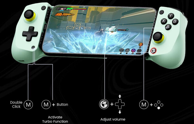 A GameSir X5 Lite tisztességes ergonómiát, Hall-effektust, kattintható hüvelykujjas botokat és gombok gyorsbillentyűit kínál kedvező áron