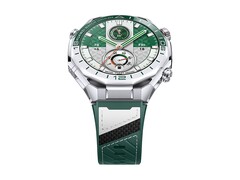 A Huawei Watch Ultimate 2 Green folyékony fémburkolattal és zafírüveggel borított tárcsával rendelkezik.