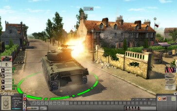 A képen: A Men of War: Assault Squad játékmenetéről készült screenshot.