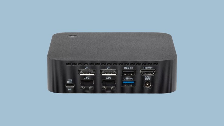 A PN55 mini PC számos porttal rendelkezik.