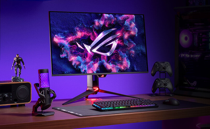 A ROG Swift OLED PG32UCDMR. (Kép forrása: Asus)