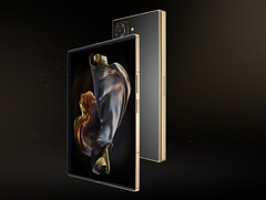 A Samsung korábbi W-sorozatú összecsukható készülékei sokkal hivalkodóbb formatervezéssel rendelkeztek, mint a rendszeres Galaxy Z Fold testvérek, a képen látható W25. (Kép forrása: Samsung)