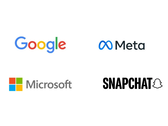 Google, Meta, Microsoft és Snapchat