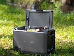 Az EcoFLow Glacier Classic egy újratölthető hordozható hűtőtáska, amely képes italok és ételek hűtésére és fagyasztására. (Kép forrása: EcoFlow)