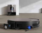 Az Ecovacs Deebot X11 OmniCyclone (a képen) 1,6 literes tartálya van, és akár 48 napig is üzemelhet ürítés nélkül. (Kép forrása: Ecovacs)
