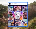 A GTA 6 PS5 kóddal ellátott, dobozos játék képe