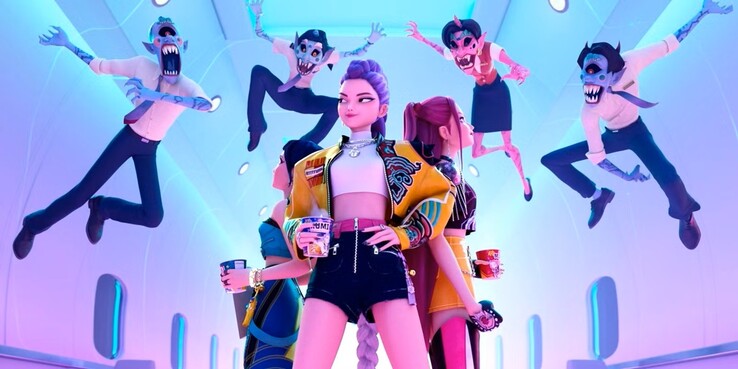A KPop Demon Hunters keveri a modern esztétikát az örökséggel (Kép forrása - Netflix)