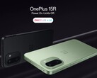 A OnePlus 15R szénfekete és mentaszínű változatban.