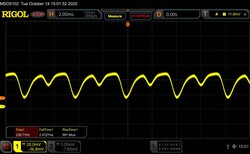A kijelző villogása a "PWM kikapcsolva" opcióval