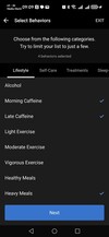 A Garmin életmód naplózó eszközének képernyőképét. (Kép forrása: Screenshot)