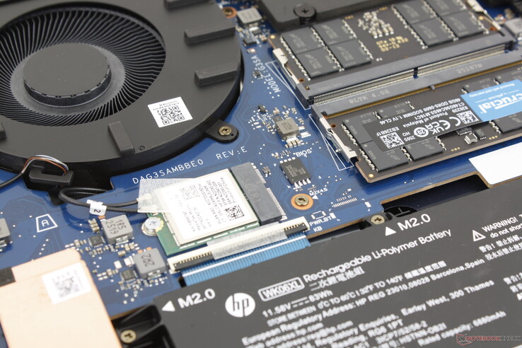 Kivehető M.2 WLAN modul