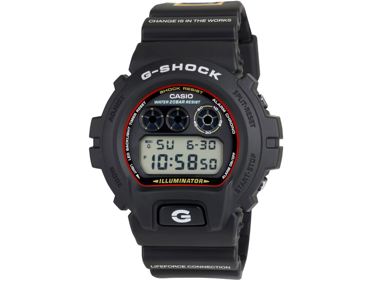 A Casio G-Shock x The Almeda Club DW6900RL-1AC karóra. (Kép forrása: Casio)