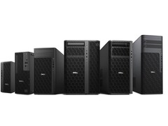 A Dell Pro Precision 9 T4 és a Dell Pro Precision 9 T6 éles, feketére festett dizájnnal rendelkezik.