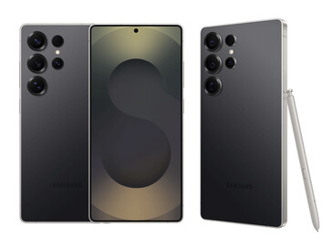 A Galaxy S25 Ultra - Titanium Black. (Kép forrása: Samsung)