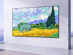 az iFfalcon bemutatja a Mural 4K UHD TV sorozatot AI művészeti alkotással, 144 Hz-es VA panellel, AMD FreeSync Premium, HDR 10+ és Google TV-vel. A képeken látható tévék egyike. (Kép forrása: iFffalcon)