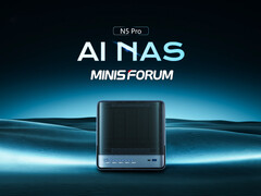 A képen látható Minisforum N5 Pro pontosan ugyanúgy néz ki, mint az olcsóbb N5. (Kép forrása: Minisforum - szerk.)