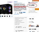 RTX 5060 Ti játék PC-k szivárogtak ki a Newegg-en és a Best Buy-on keresztül. (Kép forrása: Newegg)