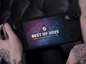 A top 12-es listát leginkább az indie játékok uralják. Képeken: Steam Deck a Best of 2025 promóciós képpel. (Kép forrása: Valve)