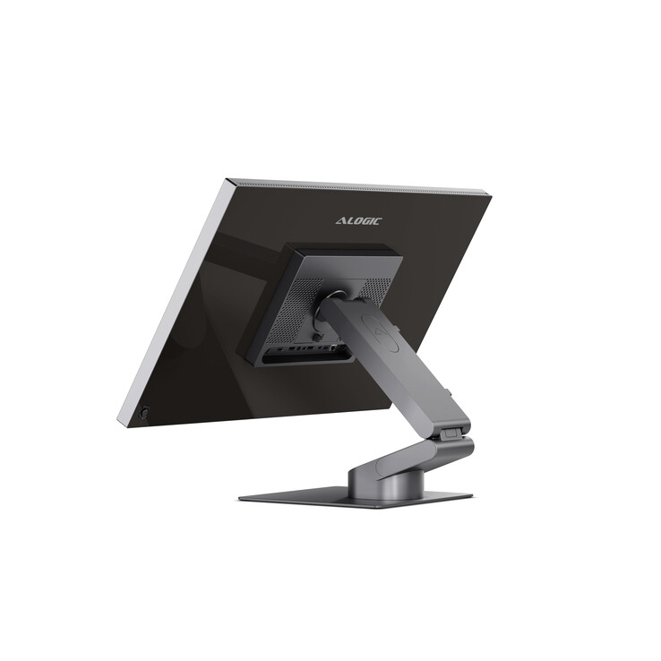 Aspekt 32 Touch az Aspekt összecsukható állvánnyal. (Kép forrása: Alogic)