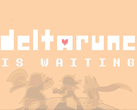 Egy képernyőmentés a Deltarune-ból (kép forrása: SteamDB)