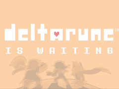 Egy képernyőmentés a Deltarune-ból (kép forrása: SteamDB)