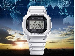 A G-Shock GW-5000HS-7 feltűnő fehér színben kapható. (Kép forrása: Casio)