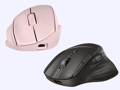 A HP Tilt Ergonomic Mouse 720M és a HP Ultra-Fast Scroll vezeték nélküli egér akkumulátorok helyett szuperkondenzátorokkal rendelkezik. (Kép forrása: HP)