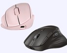 A HP Tilt Ergonomic Mouse 720M és a HP Ultra-Fast Scroll vezeték nélküli egér akkumulátorok helyett szuperkondenzátorokkal rendelkezik. (Kép forrása: HP)