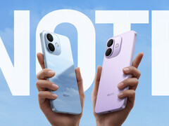 A Redmi Note 17 Pro ára Kínában körülbelül 235 dollárnál kezdődik. A képen: a középkategóriás telefon két színváltozata.