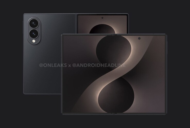 Kiszivárgott Galaxy Z Fold 8 Wide renderek.