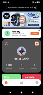 Kezdőképernyő bekapcsolva Android