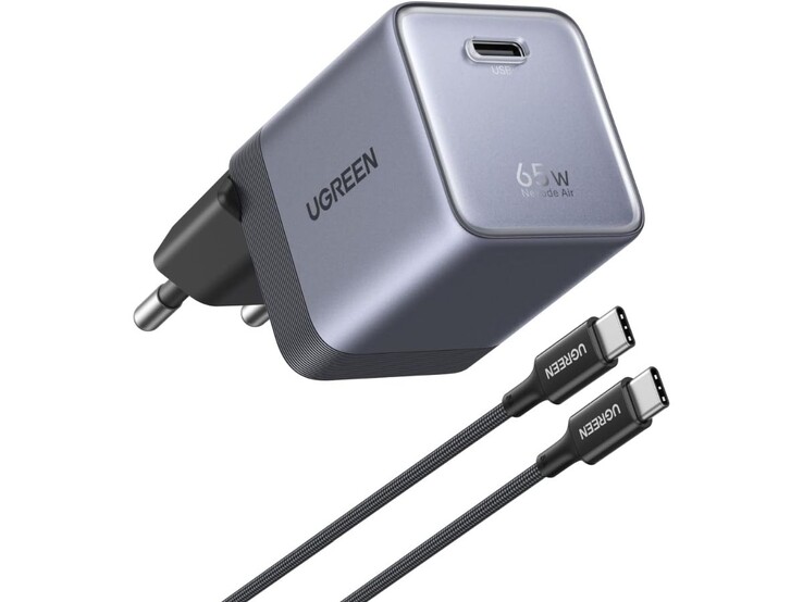 Az Ugreen Nexode Air 65W GaN töltő EU verziója
