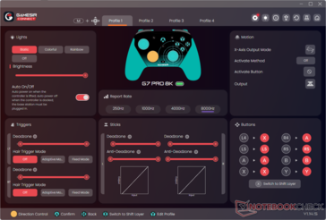 A GameSir Connect G7 Pro 8K honlapja.