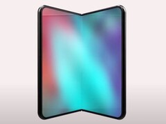 A pletykált iPhone Fold nem hivatalos renderelése. (Kép forrása: Concept Creator via YouTube)