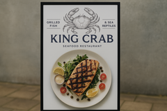 Az E Ink Marquee nagyszerű lehet az éttermekben, közlekedési csomópontokban vagy kirakatokban használt papírszerű kijelzőkhöz. (Kép forrása: TechNews)