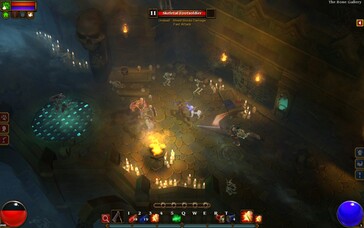 A képen: A Torchlight II játékmenetéről készült screenshot.
