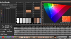 CalMAN: ColorChecker (kalibrált)
