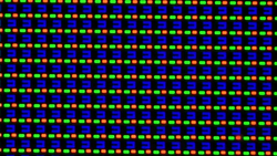 Sub-pixel tömb