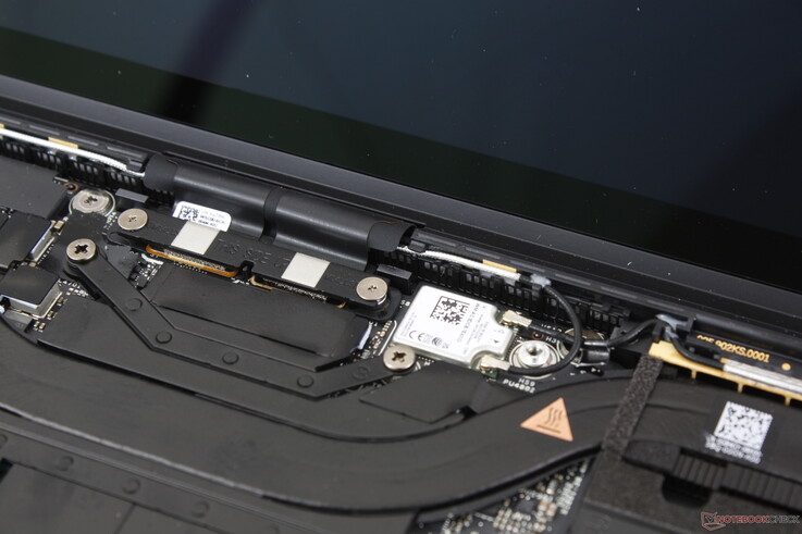 WLAN modul forrasztva